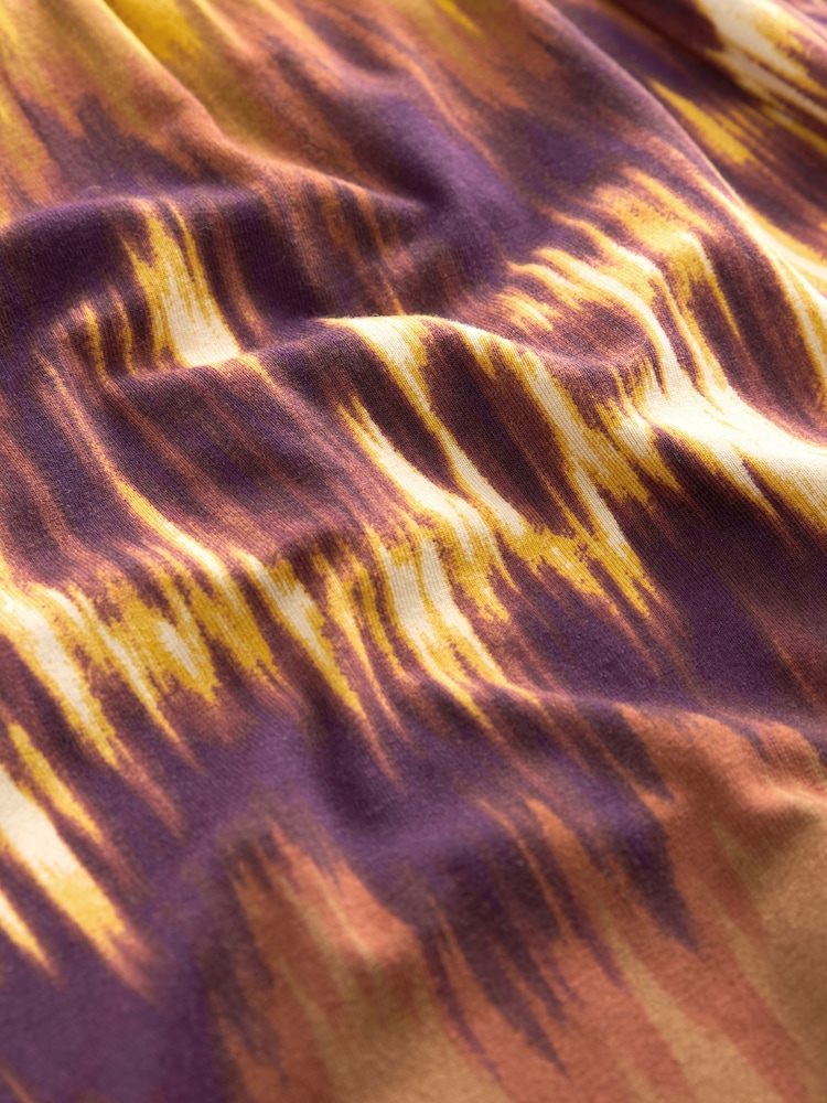 Brown Tie Dye Jersey Joggers - Image 6 of 6