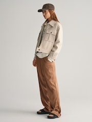 GANT Cream Textured Jacket - Image 5 of 14