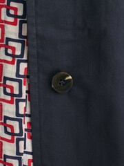 GANT Blue Water Repellent Car Coat - Image 5 of 6
