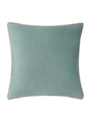Furn Mineral/Blush Meridian Velvet 55 x 55cm Cushion Cover - Image 5 of 7