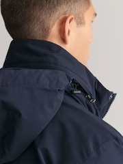 GANT Blue Lightweight Water Repellent Mist Jacket - Image 5 of 12