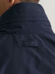 GANT Blue Lightweight Water Repellent Mist Jacket - Image 7 of 12