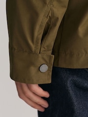 GANT Green Lightweight Water Repellent Mist Jacket - Image 5 of 12