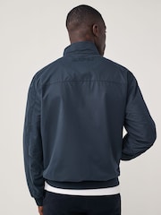 GANT Blue Lightweight Water Repellent Harrington Jacket - Image 2 of 8