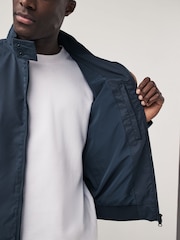GANT Blue Lightweight Water Repellent Harrington Jacket - Image 3 of 8