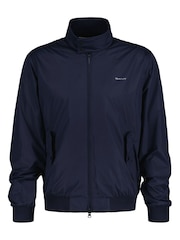 GANT Blue Lightweight Water Repellent Harrington Jacket - Image 7 of 8