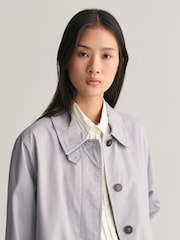 GANT Grey Water Repellent Car Coat - Image 4 of 7