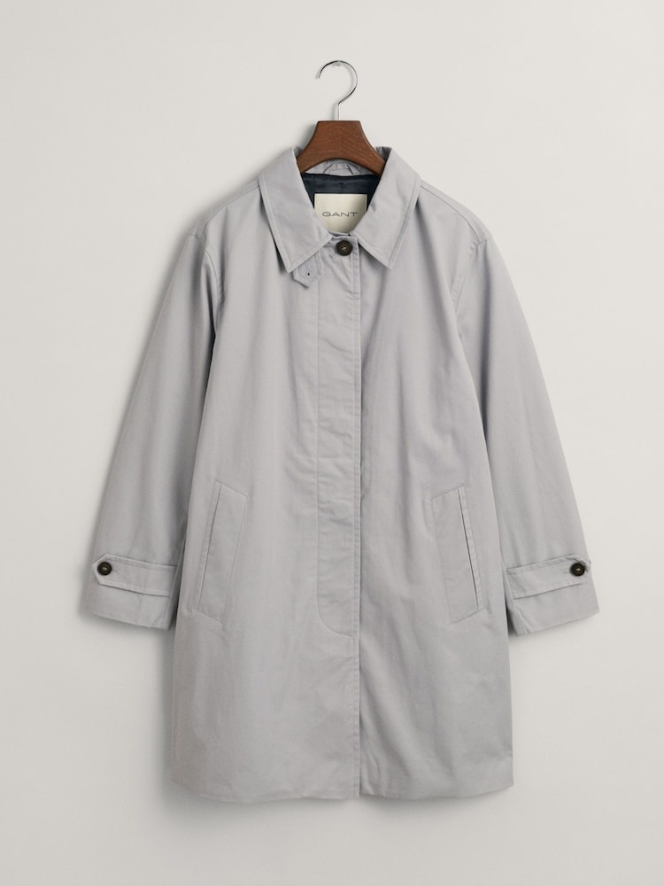 GANT Grey Water Repellent Car Coat - Image 7 of 7
