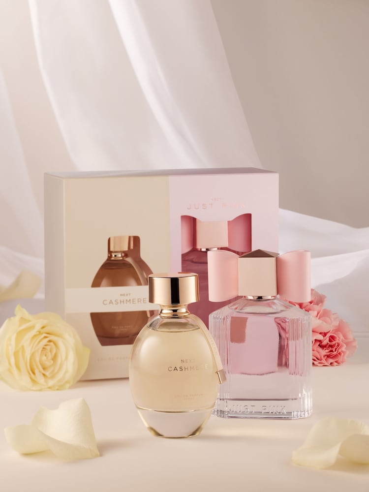 Just Pink and Cashmere 100ml Perfume Duo Gift Set - Image 2 of 3