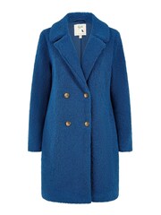 Niebieski - Yumi Teddy Bear Coat - Image 5 of 5