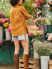 Penelope Chilvers Posada Rociera Suede Brown Boots - Image 3 of 6