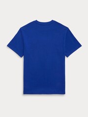 Tricou Polo Ralph Lauren pentru băieți, din jerseu de bumbac 100%, cu guler rotund - Image 2 of 2