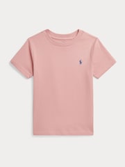 Polo Ralph Lauren Boys 100% Cotton Jersey Crew Neck T-Shirt - Image 1 of 2