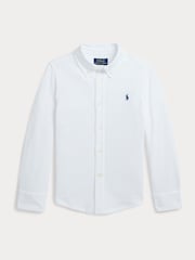 Polo Ralph Lauren Boys 100% Cotton Pique Shirt - Image 1 of 2