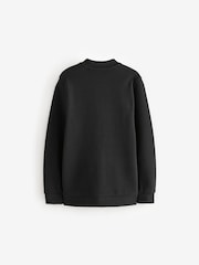 Black Smart Bomber Jacket (3-16yrs) - Image 2 of 4