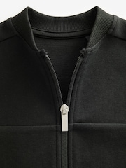 Black Smart Bomber Jacket (3-16yrs) - Image 3 of 4