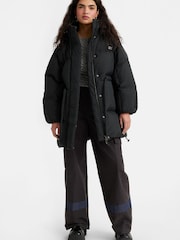 Levi's® Black Pillow Bubble Mid Jacket - Image 1 of 3