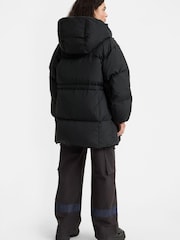 Levi's® Black Pillow Bubble Mid Jacket - Image 2 of 3