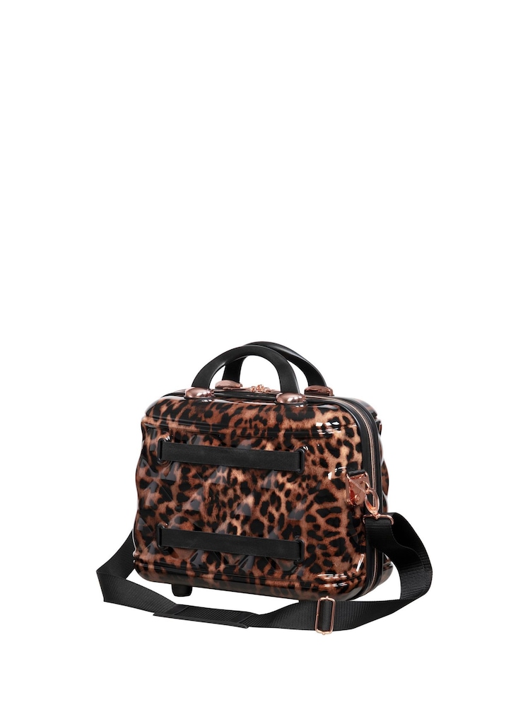 IT Luggage Natural Indulging Leopard Print Vanity Case - Image 2 of 3
