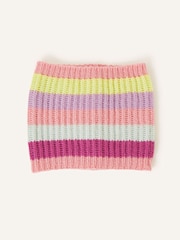 Monsoon Pink Stripe Snood Hair Accessories - Image 2 of 3