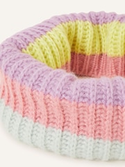 Monsoon Pink Stripe Snood Hair Accessories - Image 3 of 3