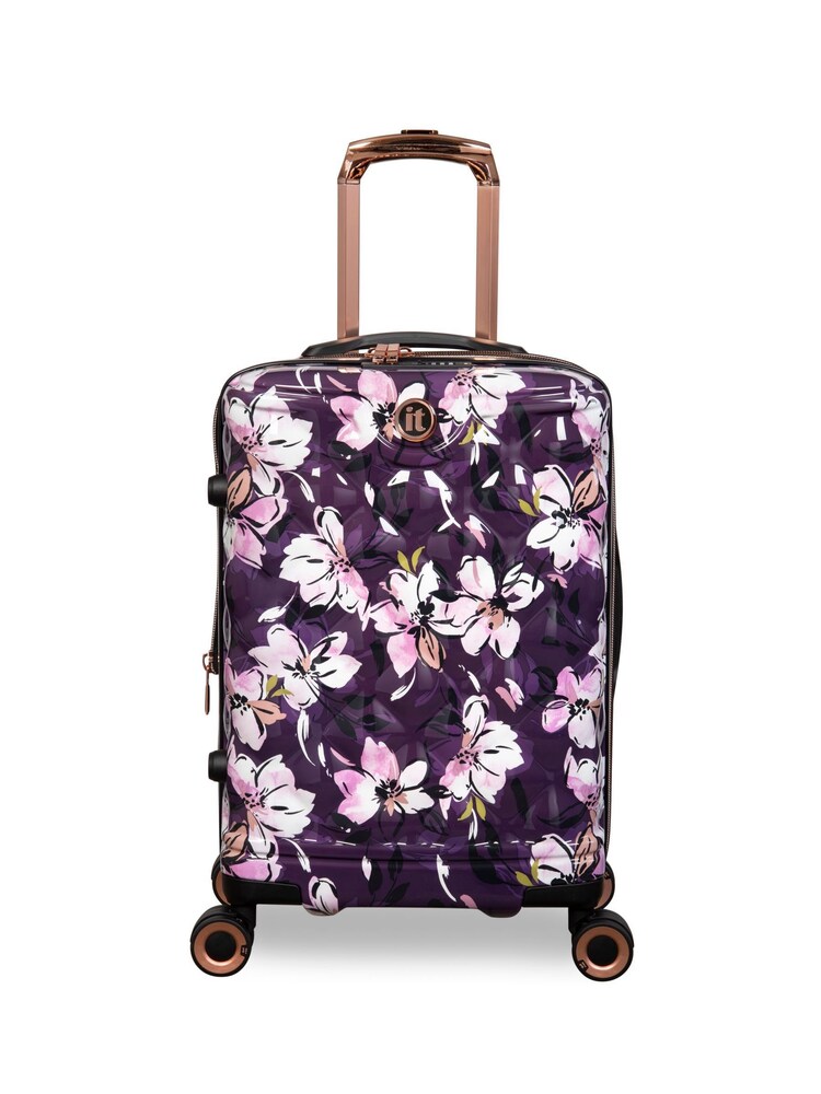 IT Luggage Pink Indulging Berry Cabin Suitcase - Image 1 of 1