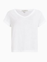 AllSaints White Anna T-Shirt - Image 7 of 7