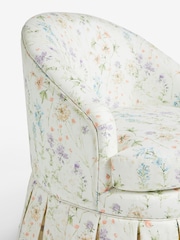 Laura Ashley Wild Meadow Chalk Pink Fifield Accent Chair - Image 7 of 8