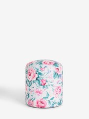 Laura Ashley Wild Roses Soft Natural Denford Stool - Image 3 of 5
