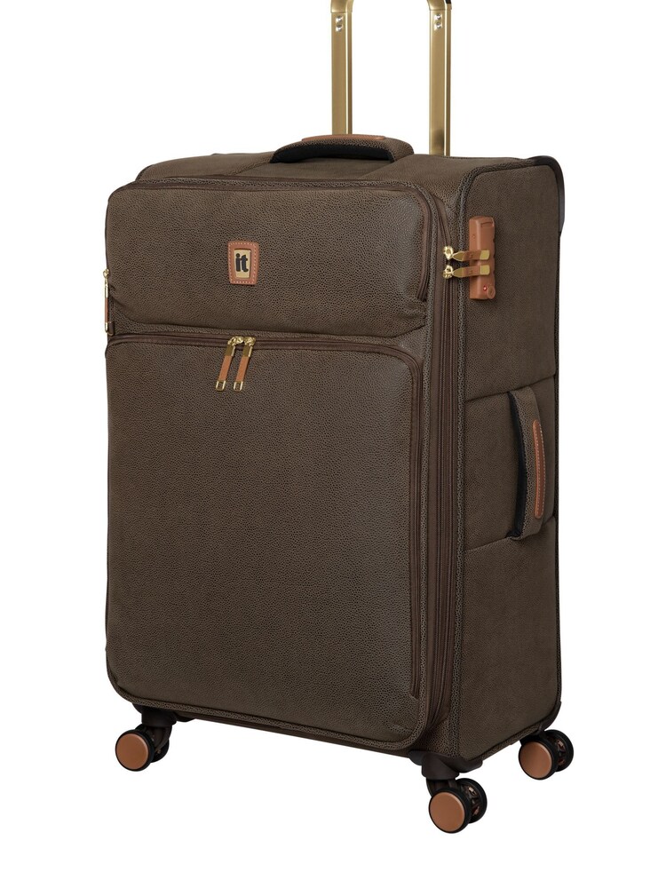 IT Luggage Medium Natural Enduring Kangaroo Suitcase - Image 1 of 1