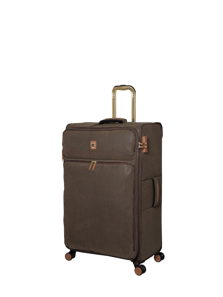 IT Luggage Large Brown Enduring Kangaroo Suitcase - Image 1 of 1