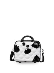 IT Luggage Natural Indulging Moo Print Vanity Case - Image 1 of 4