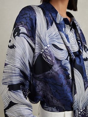 Reiss Blue Taryn - Image 4 of 6