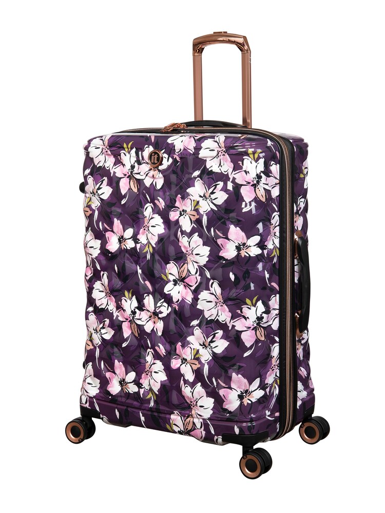 IT Luggage Medium Pink Indulging Berry Suitcase - Image 2 of 8