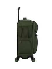 IT Luggage Green Downtime Green Sit-On Cabin Suitcase - Image 2 of 3