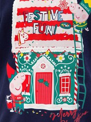 Character Blue Peppa Pig Sweatshirt - Image 4 of 4