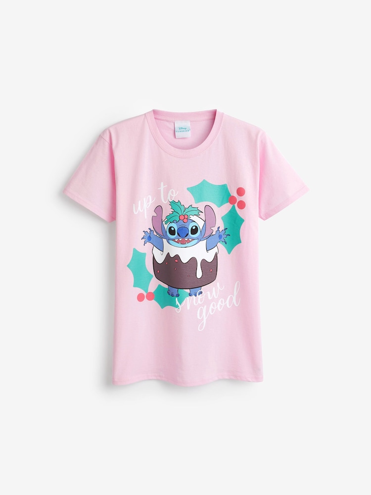 Character Pink Lilo And Stitch T-Shirt - Image 6 of 6