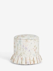 Laura Ashley Wild Meadow Chalk Pink Fifield Stool - Image 4 of 5