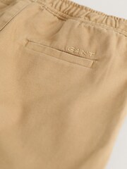GANT Camel Kids Woven Pull-On Trousers - Image 10 of 10