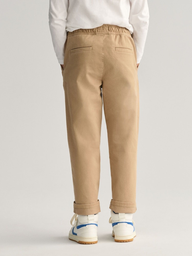 GANT Camel Kids Woven Pull-On Trousers - Image 2 of 10