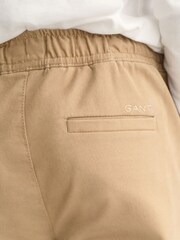 GANT Camel Kids Woven Pull-On Trousers - Image 7 of 10