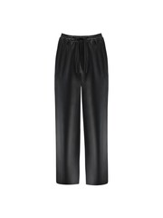 Live Unlimited Black Curve Faux Leather Joggers - Image 5 of 5