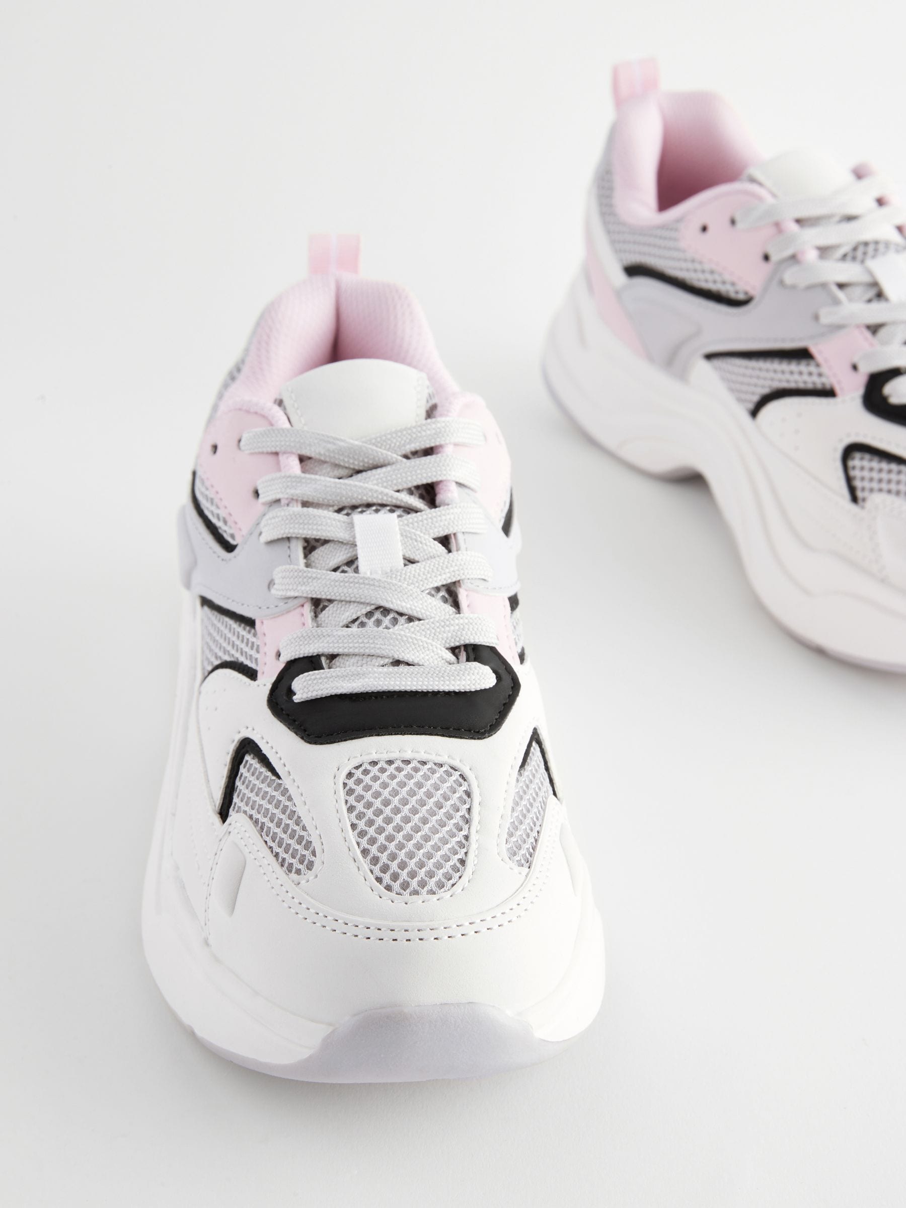 Grey and pink trainers new arrivals