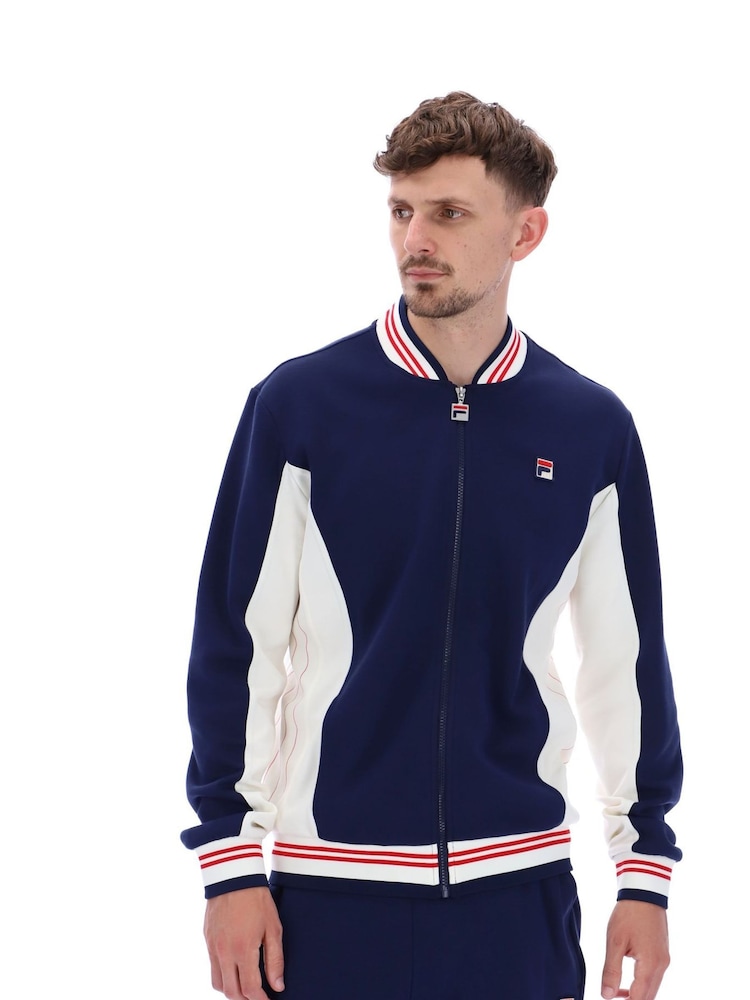 Fila Blue Settanta Jkt Baseball Track Jacket - Image 1 of 6