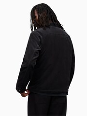 AllSaints Black Vega 100% Cotton Shirt - Image 2 of 6