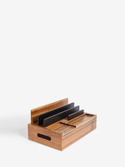 Brown Bronx Desk Tidy Unit - Image 4 of 5