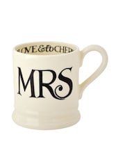 Emma Bridgewater Komplet 2 črnih toastov Mr & 1/2 Pint Mugs Boxed - Slika 4 iz 5