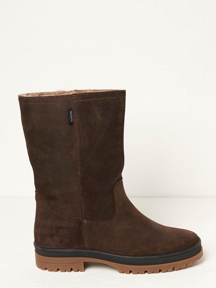 FatFace Brown Tabitha Midheight Walking Boots - Image 1 of 4