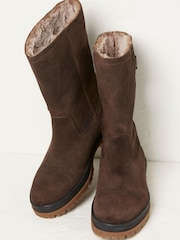 FatFace Brown Tabitha Midheight Walking Boots - Image 2 of 4