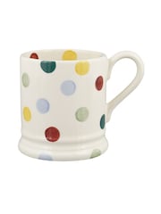Emma Bridgewater Cream Polka Dot 1/2 Pint Mug - Image 2 of 4